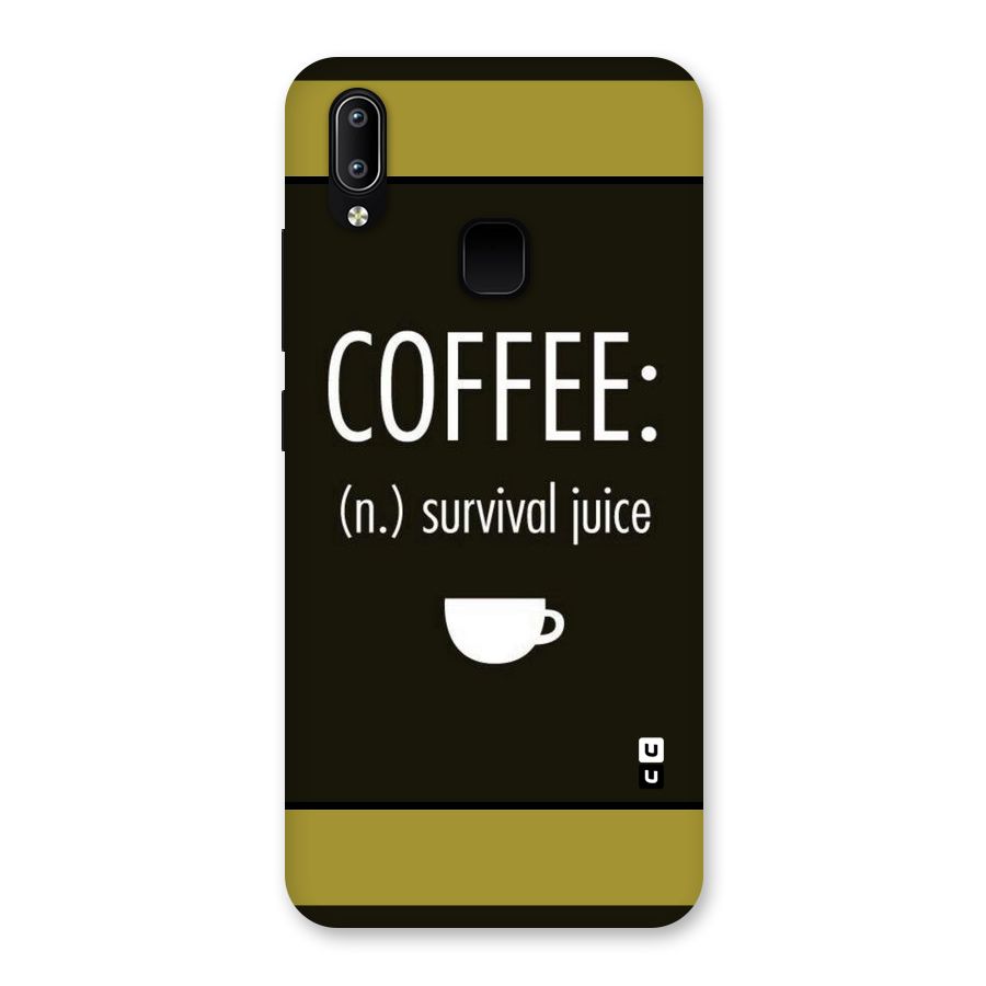 Survival Juice Back Case for Vivo Y93