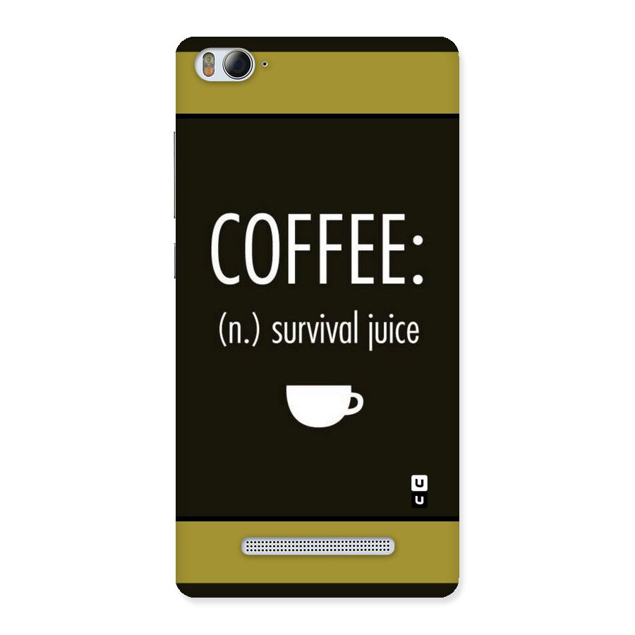 Survival Juice Back Case for Xiaomi Mi4i