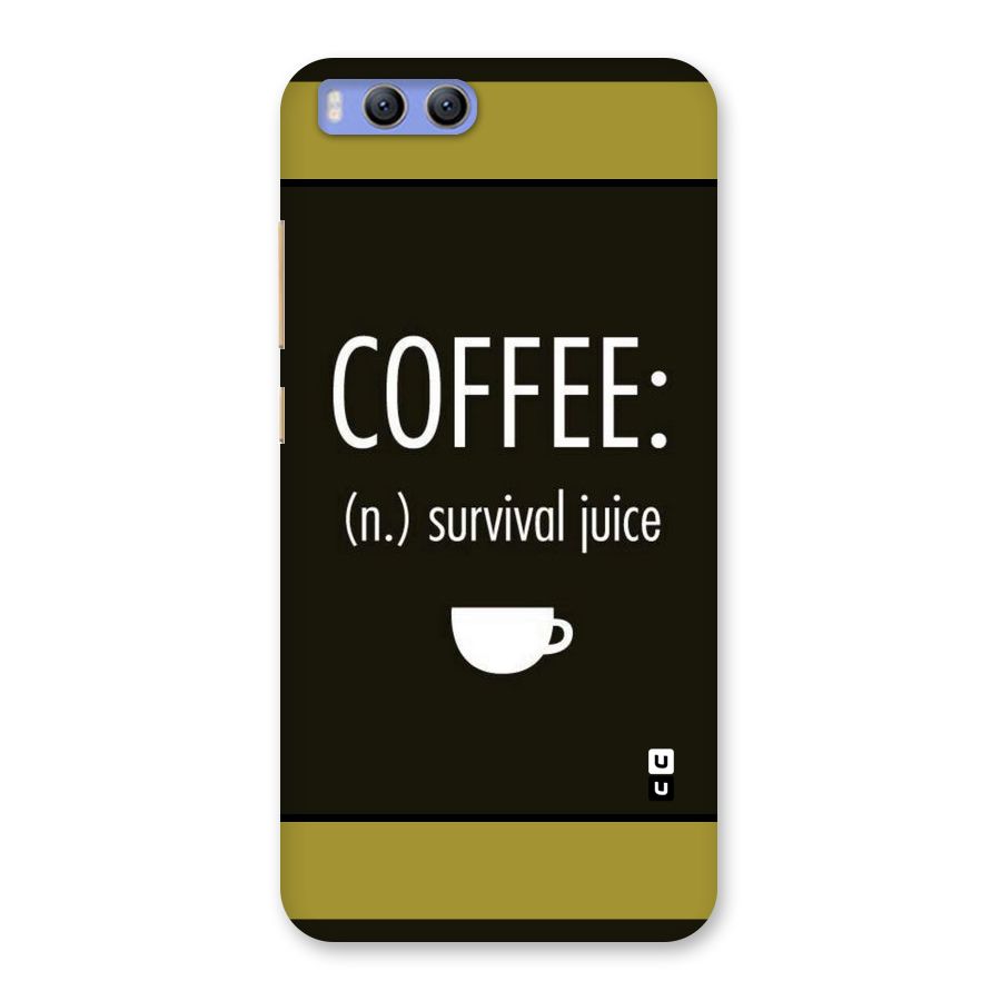 Survival Juice Back Case for Xiaomi Mi 6