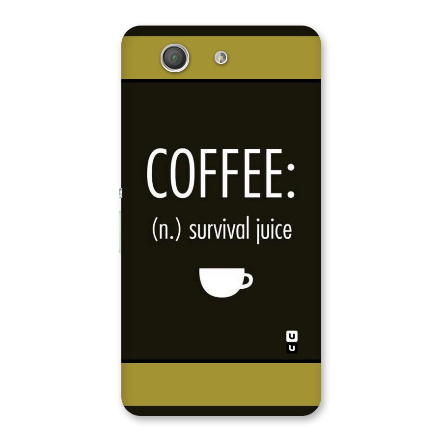 Survival Juice Back Case for Xperia Z3 Compact