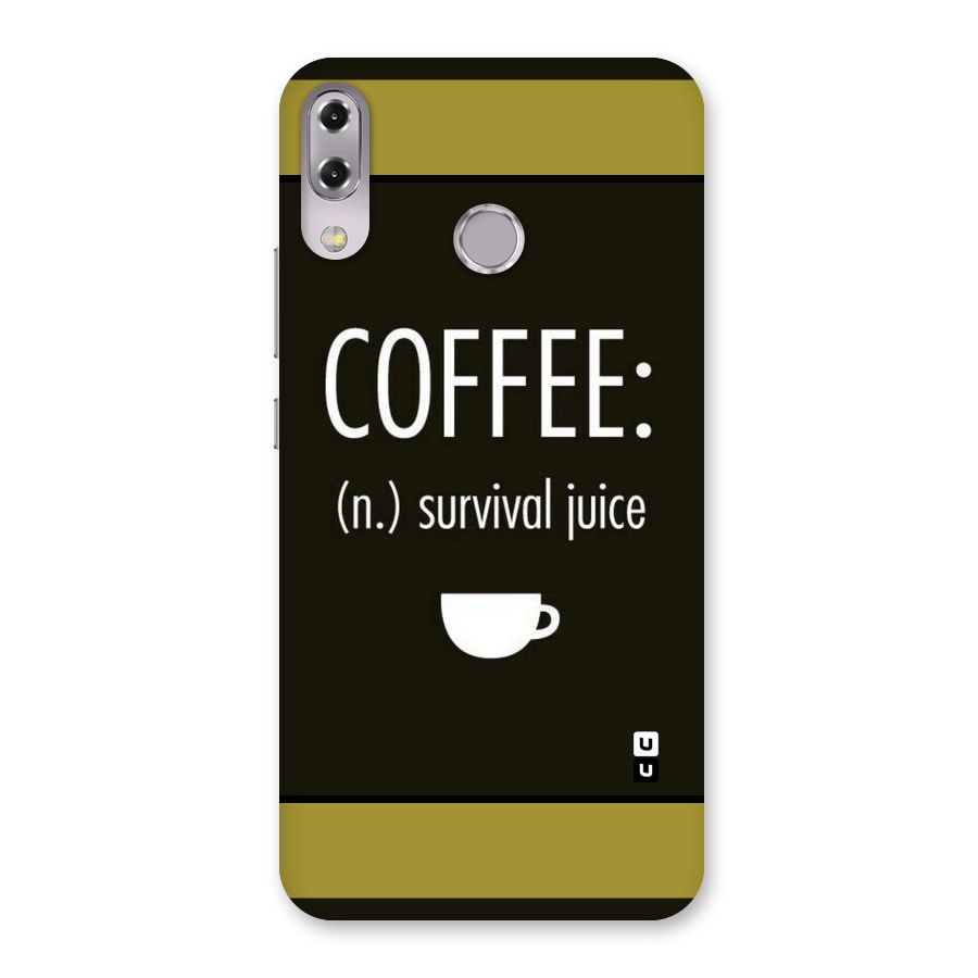 Survival Juice Back Case for Zenfone 5Z