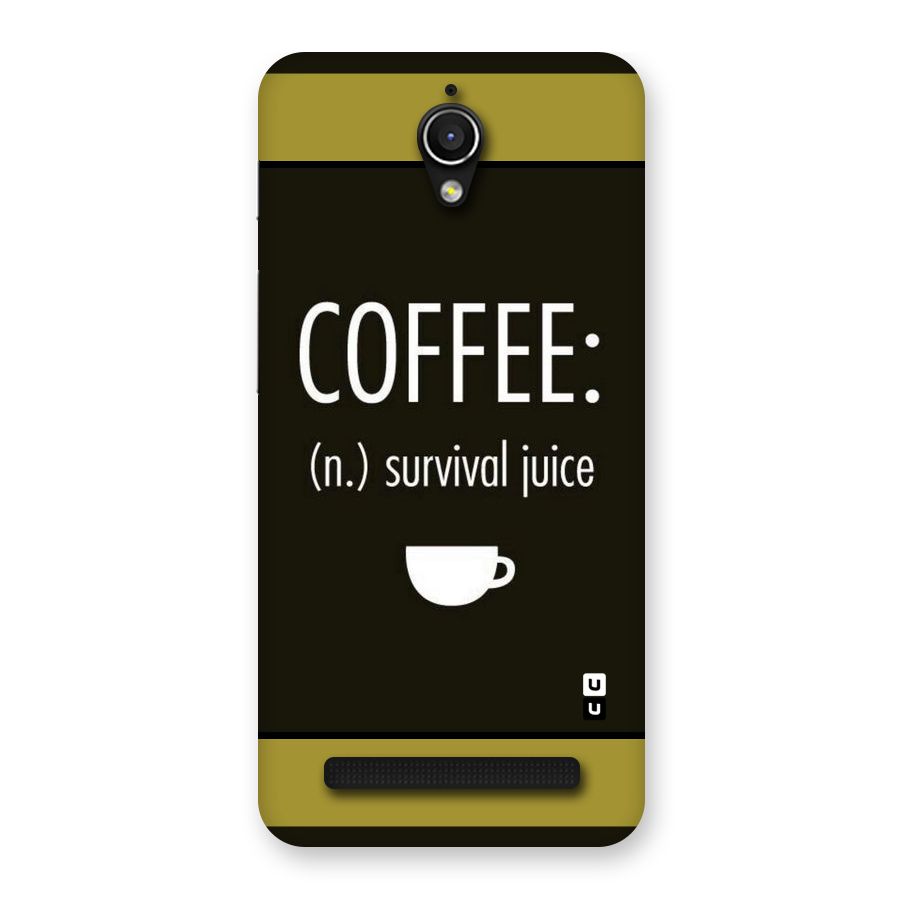 Survival Juice Back Case for Zenfone Go