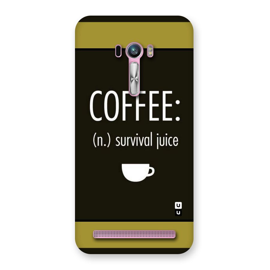 Survival Juice Back Case for Zenfone Selfie