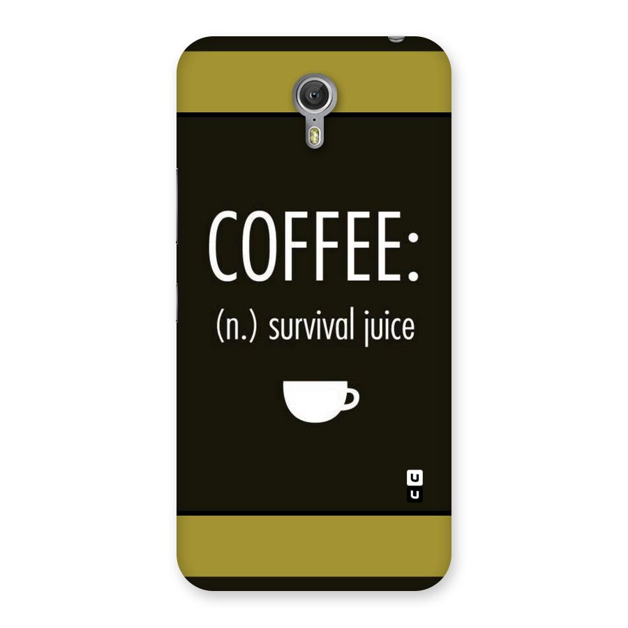 Survival Juice Back Case for Zuk Z1