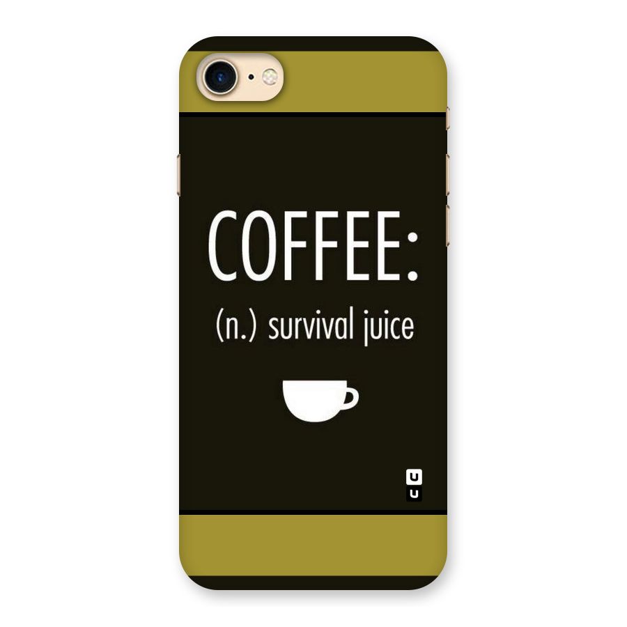 Survival Juice Back Case for iPhone 7
