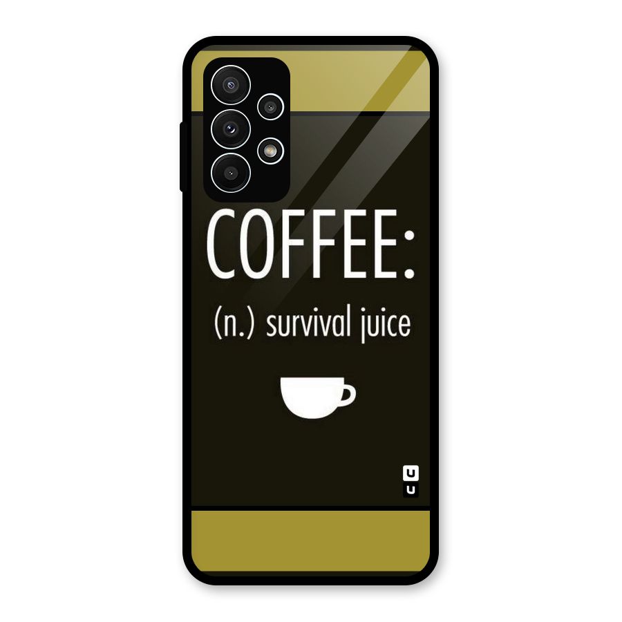 Survival Juice Glass Back Case for Galaxy A23