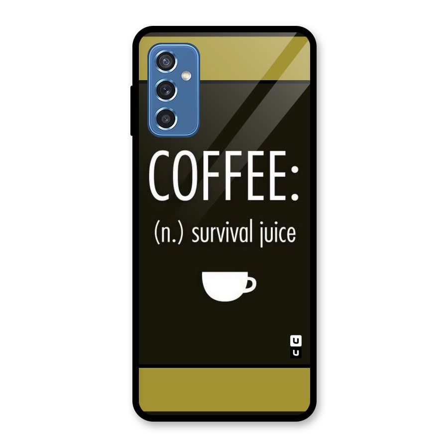Survival Juice Glass Back Case for Galaxy M52 5G