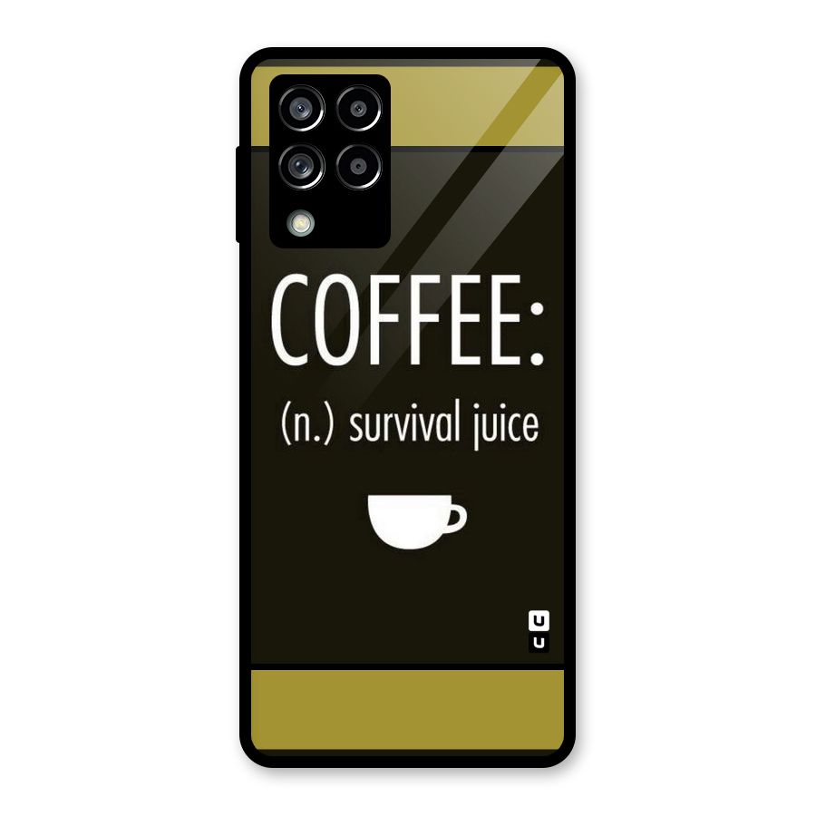 Survival Juice Glass Back Case for Galaxy M53 5G
