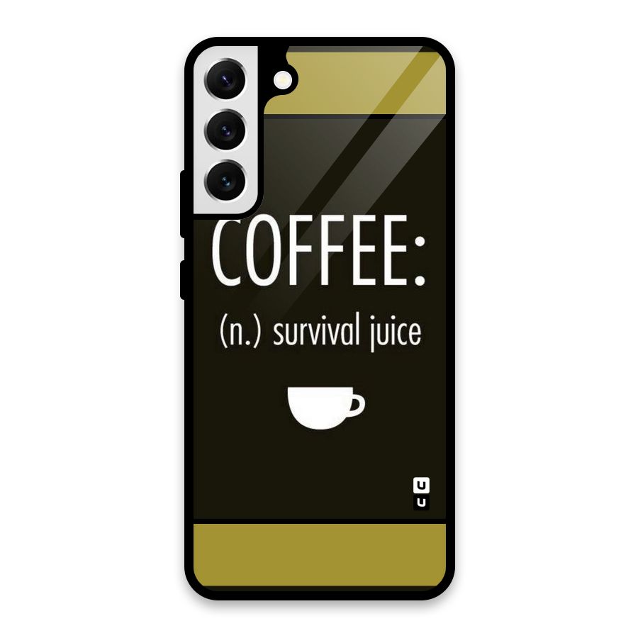 Survival Juice Glass Back Case for Galaxy S22 Plus 5G