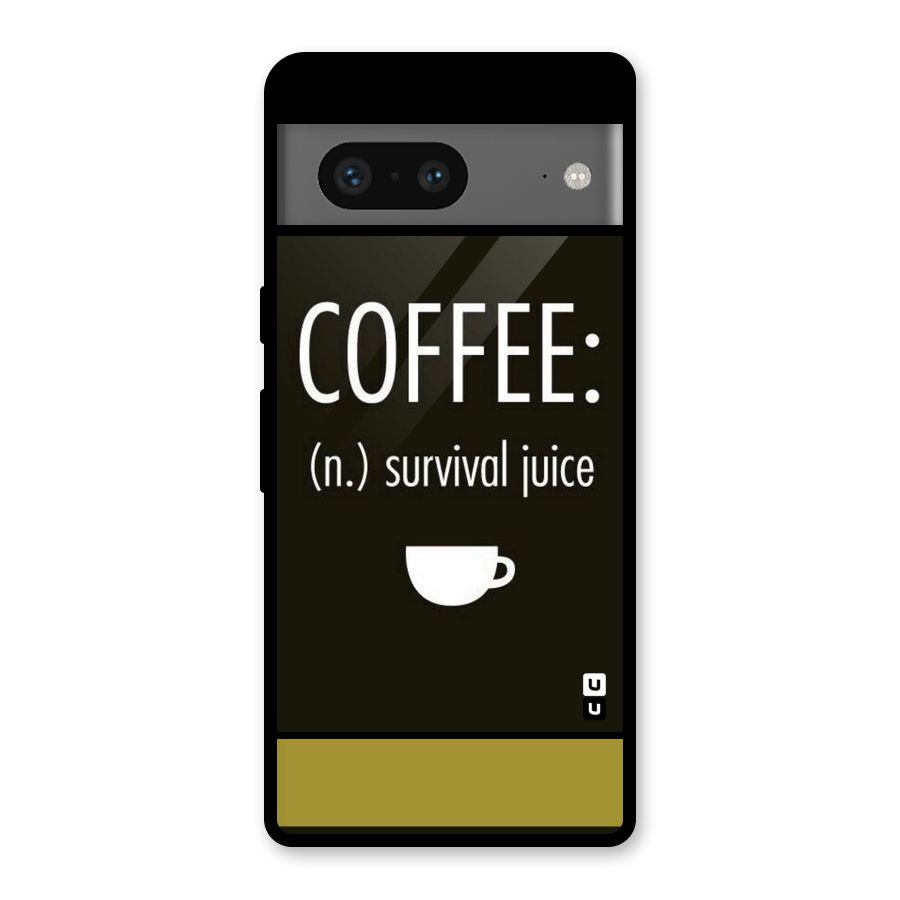 Survival Juice Glass Back Case for Google Pixel 7