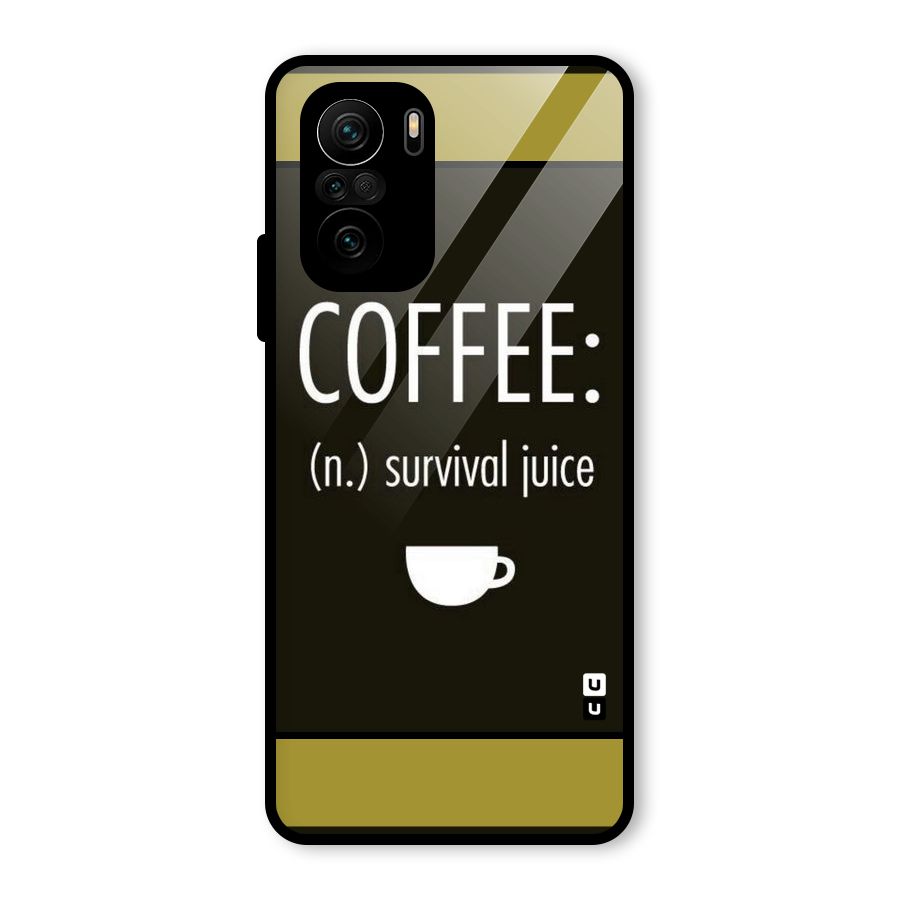 Survival Juice Glass Back Case for Mi 11x