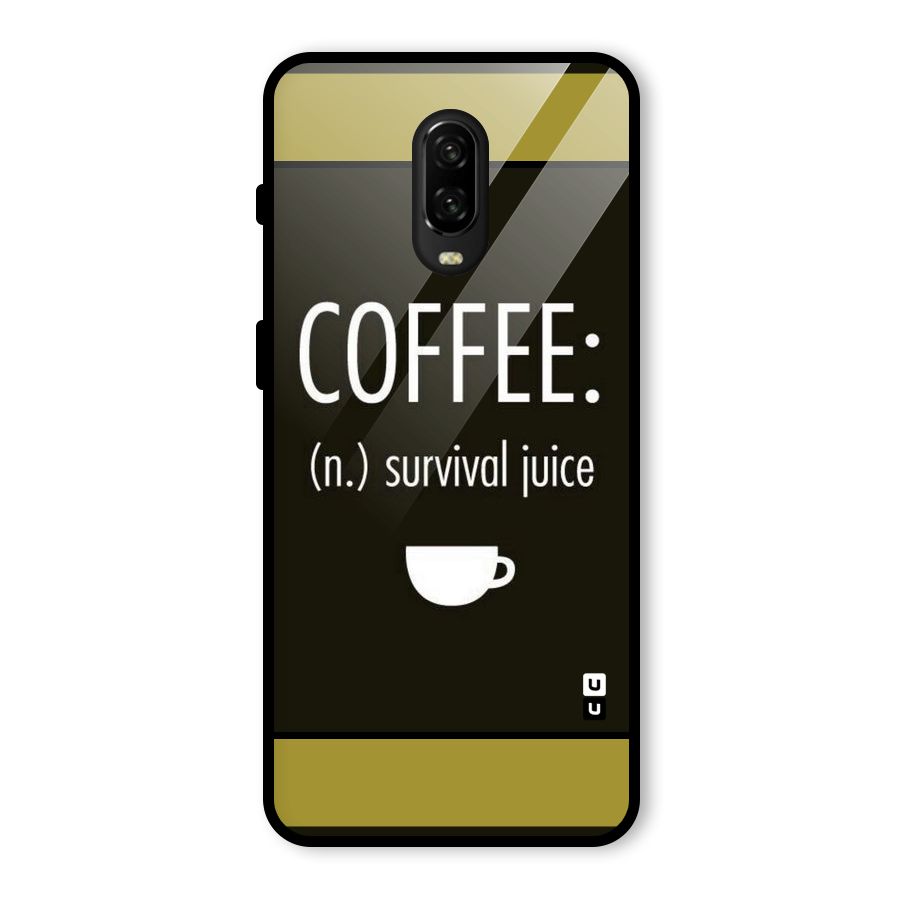 Survival Juice Glass Back Case for OnePlus 6T