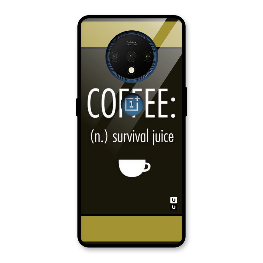 Survival Juice Glass Back Case for OnePlus 7T