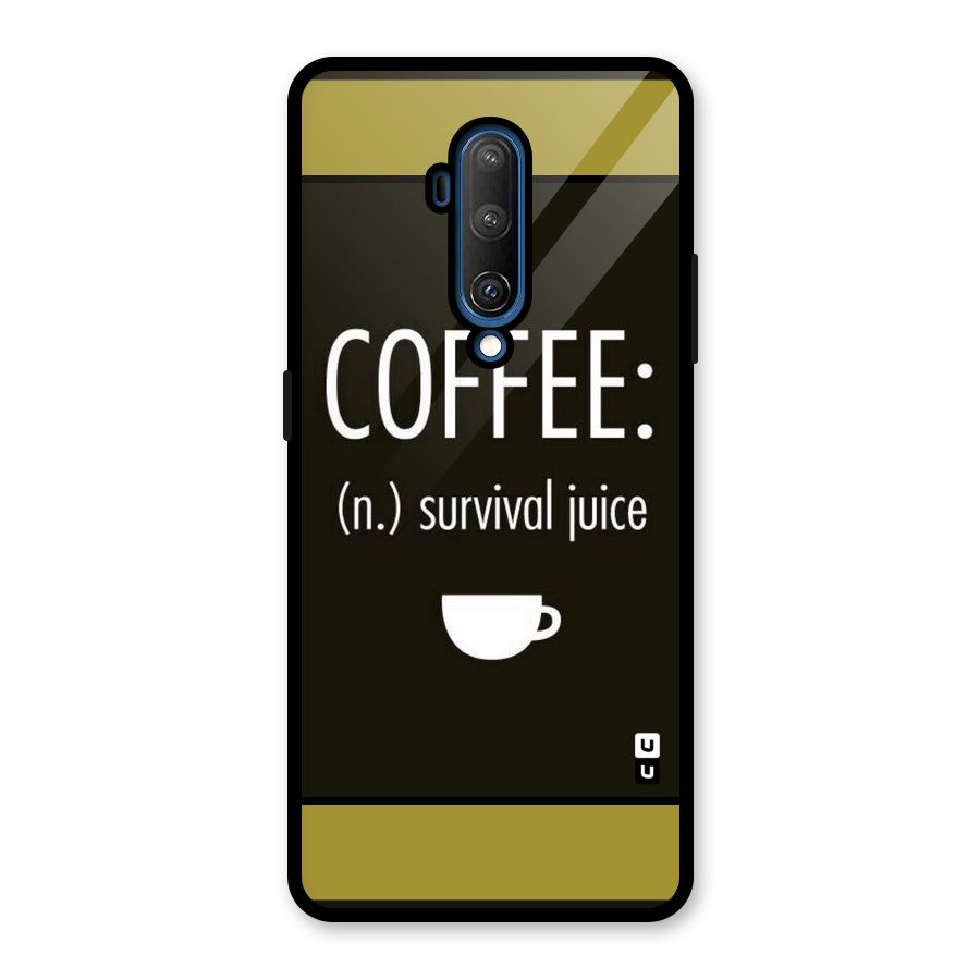 Survival Juice Glass Back Case for OnePlus 7T Pro