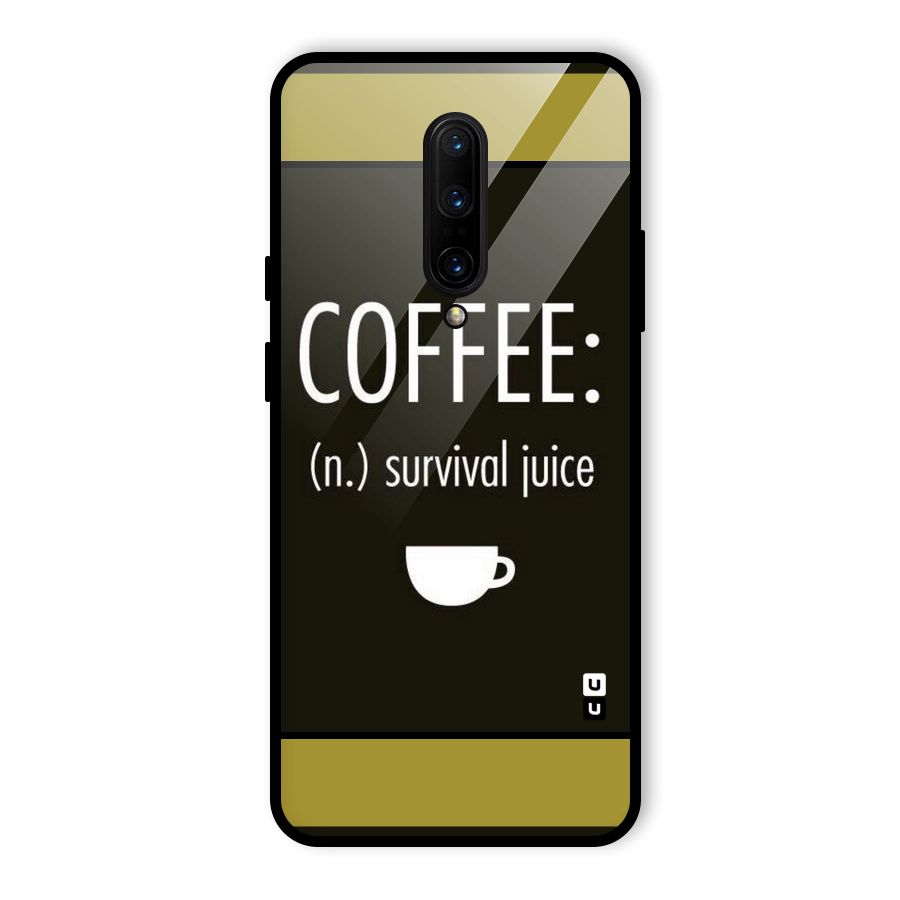 Survival Juice Glass Back Case for OnePlus 7 Pro