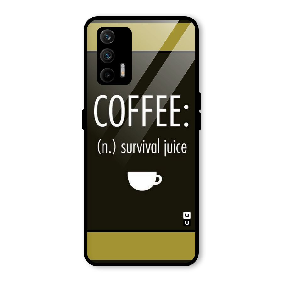 Survival Juice Glass Back Case for Realme GT 5G