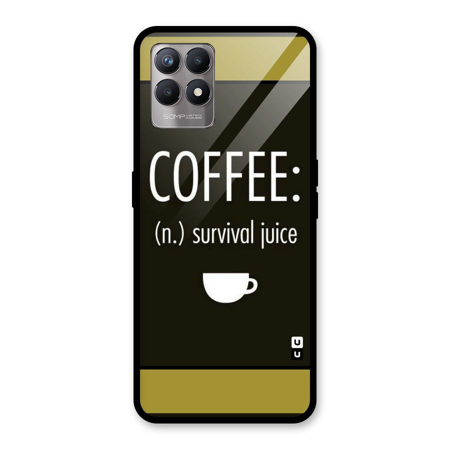 Survival Juice Glass Back Case for Realme Narzo 50