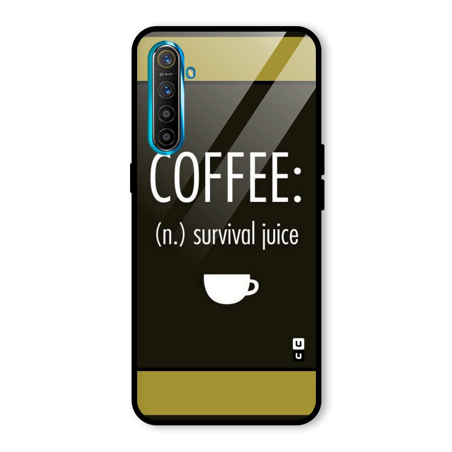 Survival Juice Glass Back Case for Realme X2