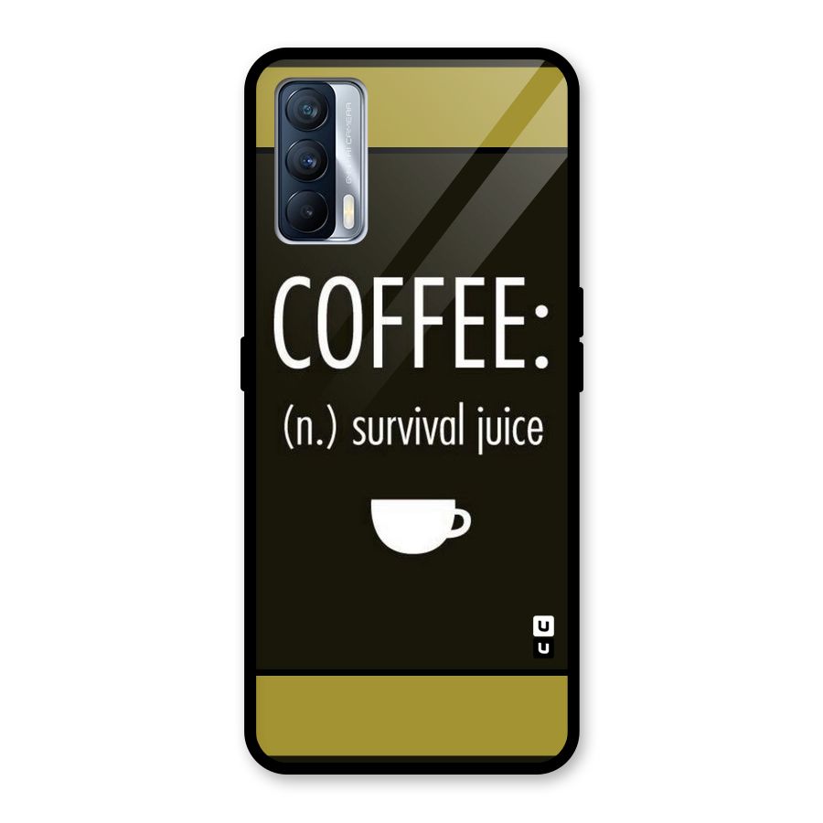 Survival Juice Glass Back Case for Realme X7