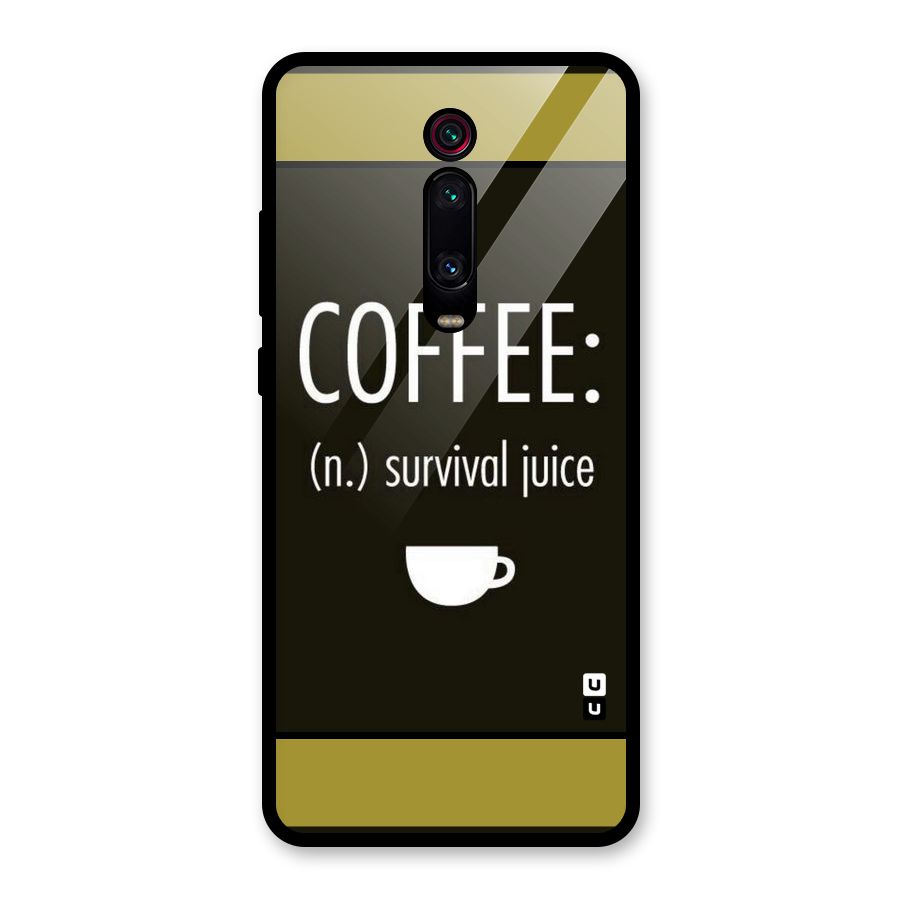Survival Juice Glass Back Case for Redmi K20 Pro