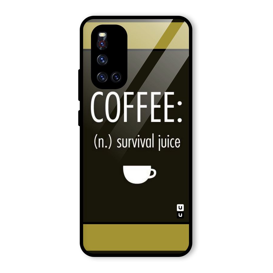 Survival Juice Glass Back Case for Vivo V19