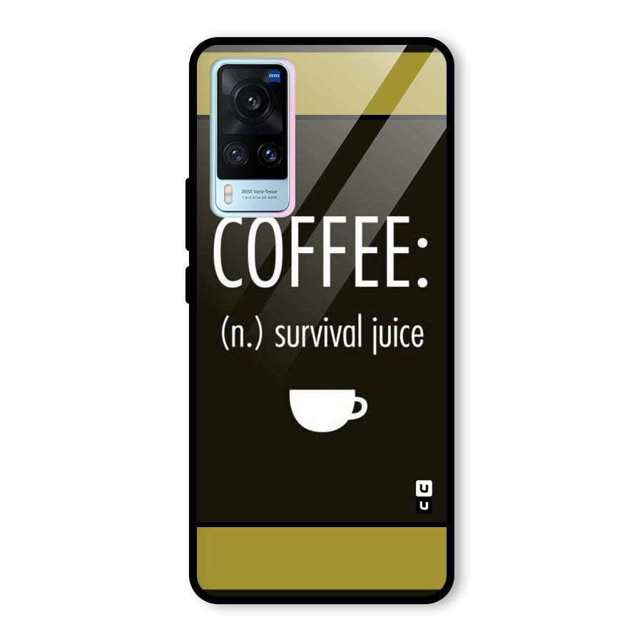 Survival Juice Glass Back Case for Vivo X60