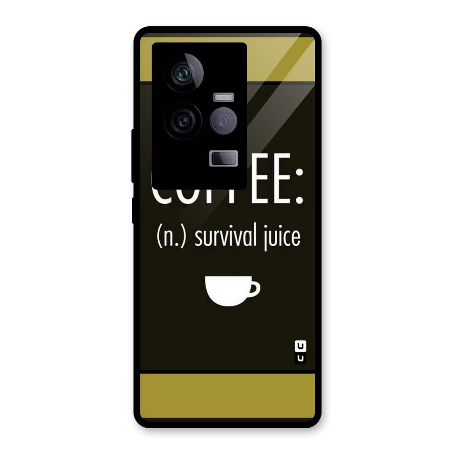 Survival Juice Glass Back Case for Vivo iQOO 11 5G