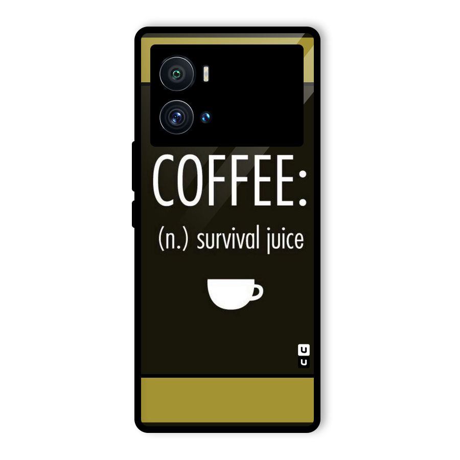 Survival Juice Glass Back Case for Vivo iQOO 9 Pro