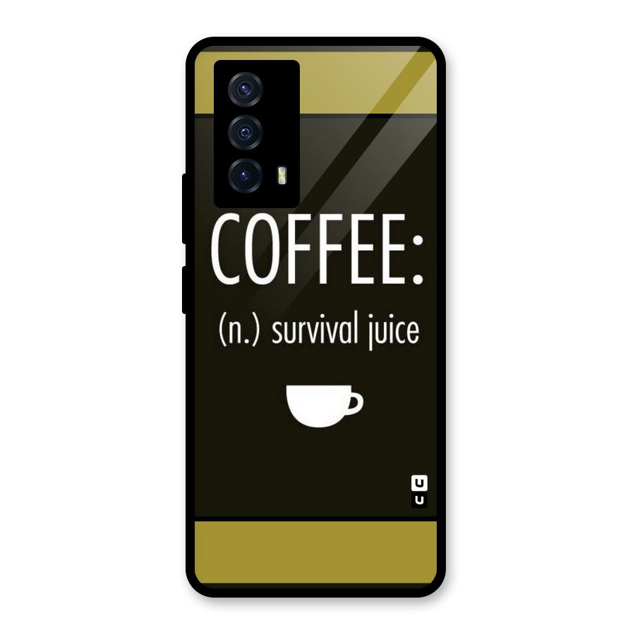 Survival Juice Glass Back Case for Vivo iQOO Z5