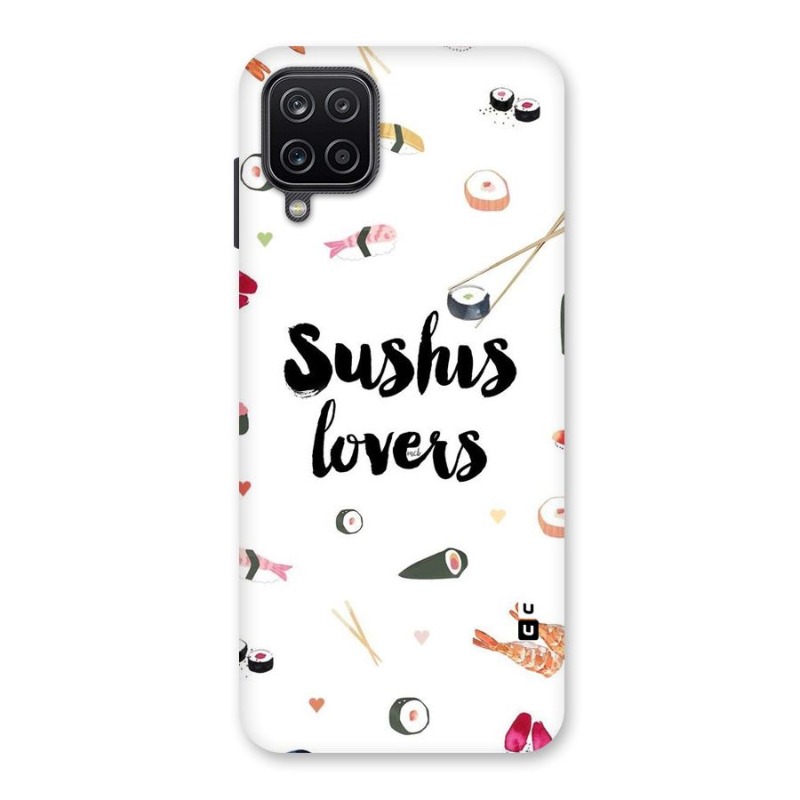 Sushi Lovers Back Case for Galaxy A12