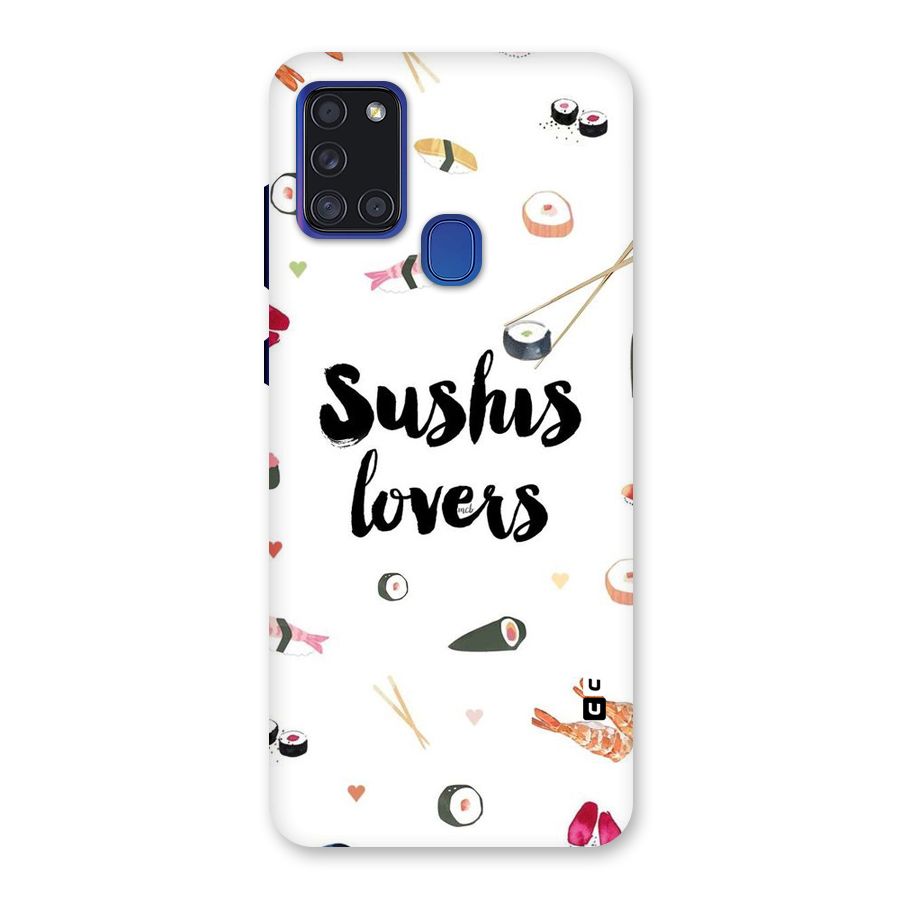 Sushi Lovers Back Case for Galaxy A21s