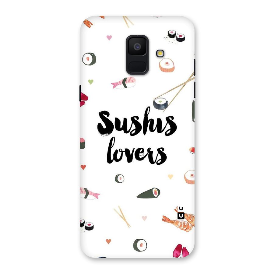 Sushi Lovers Back Case for Galaxy A6 (2018)