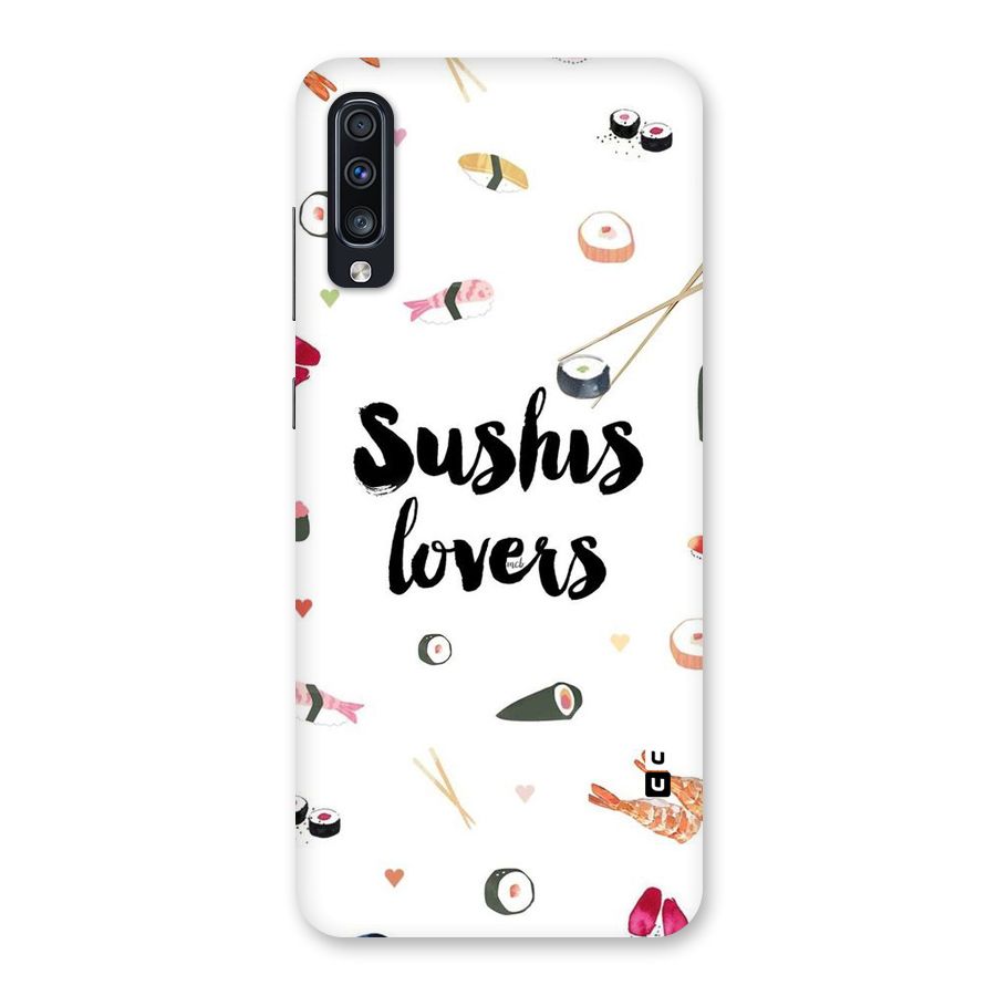Sushi Lovers Back Case for Galaxy A70