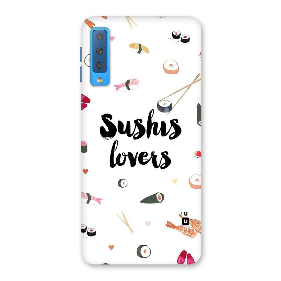 Sushi Lovers Back Case for Galaxy A7 (2018)
