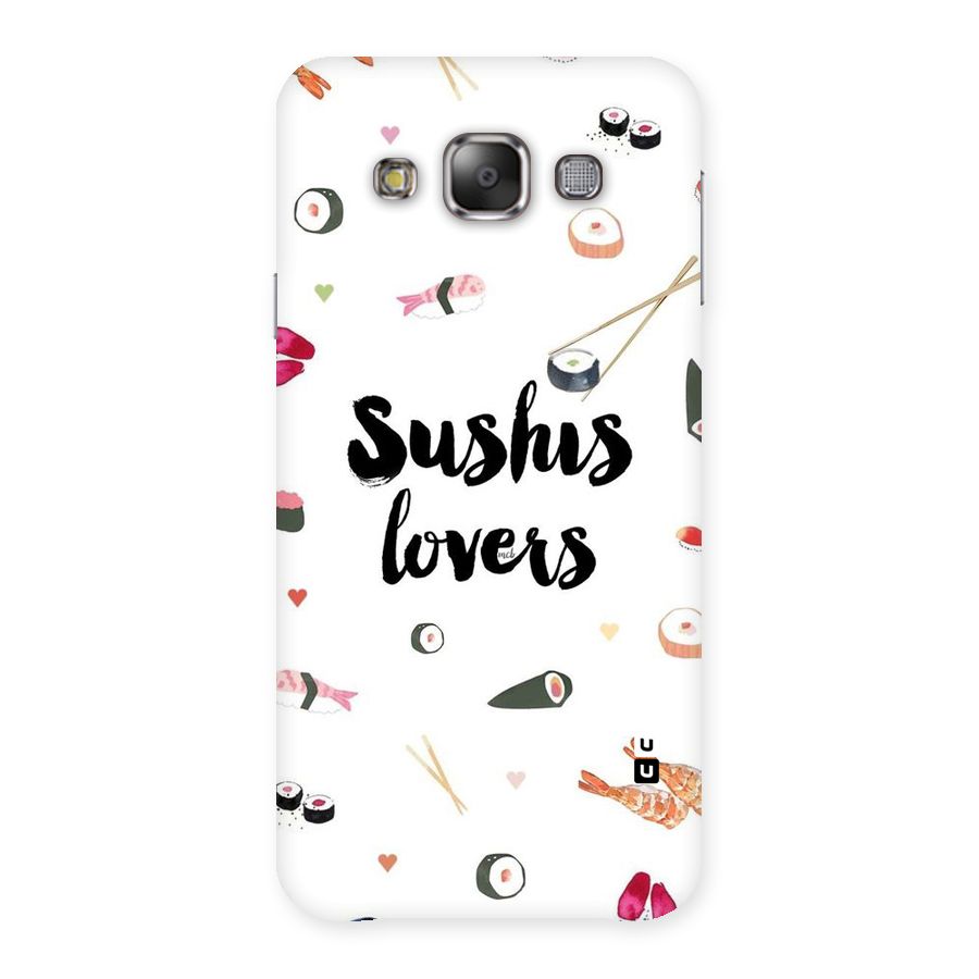 Sushi Lovers Back Case for Galaxy E7