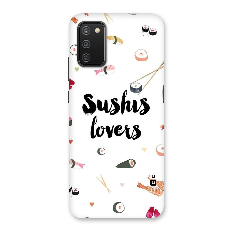 Sushi Lovers Back Case for Galaxy M02s