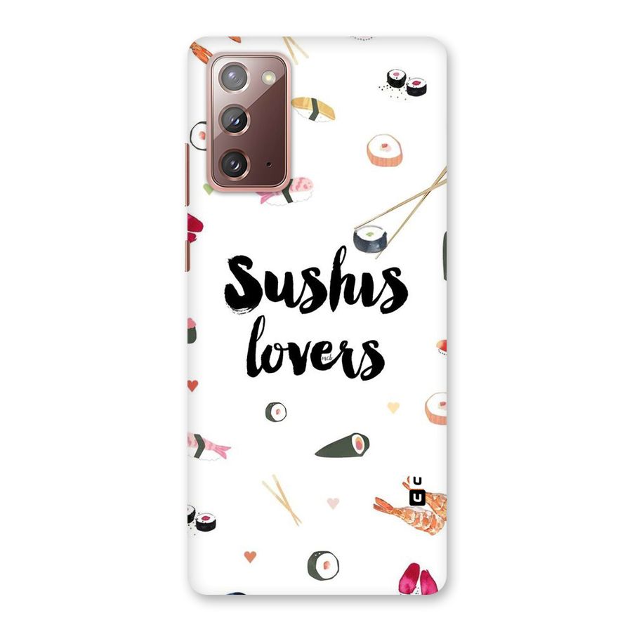 Sushi Lovers Back Case for Galaxy Note 20