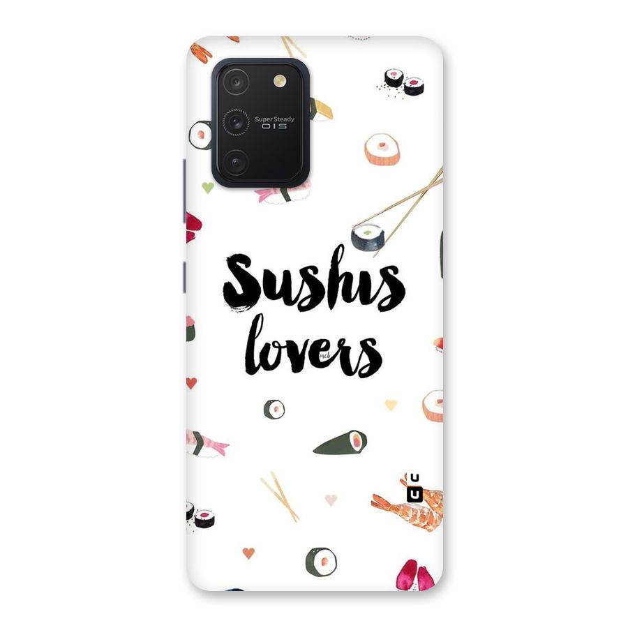 Sushi Lovers Back Case for Galaxy S10 Lite