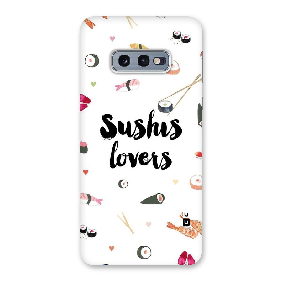 Sushi Lovers Back Case for Galaxy S10e