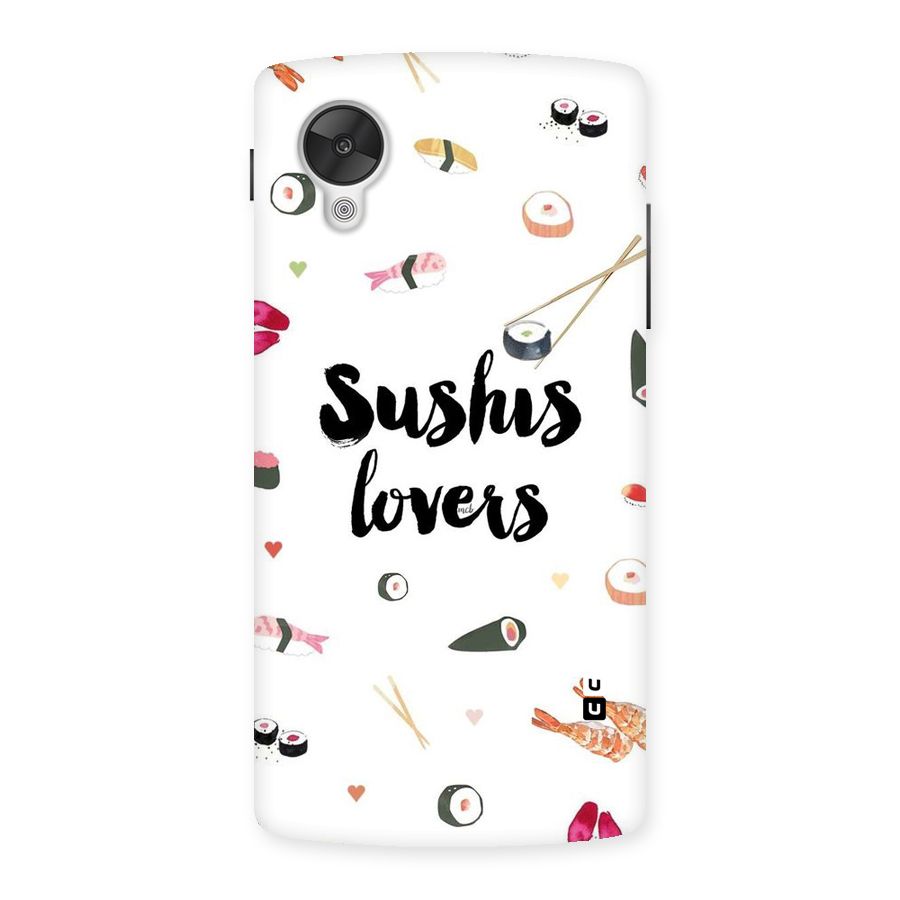 Sushi Lovers Back Case for Google Nexsus 5