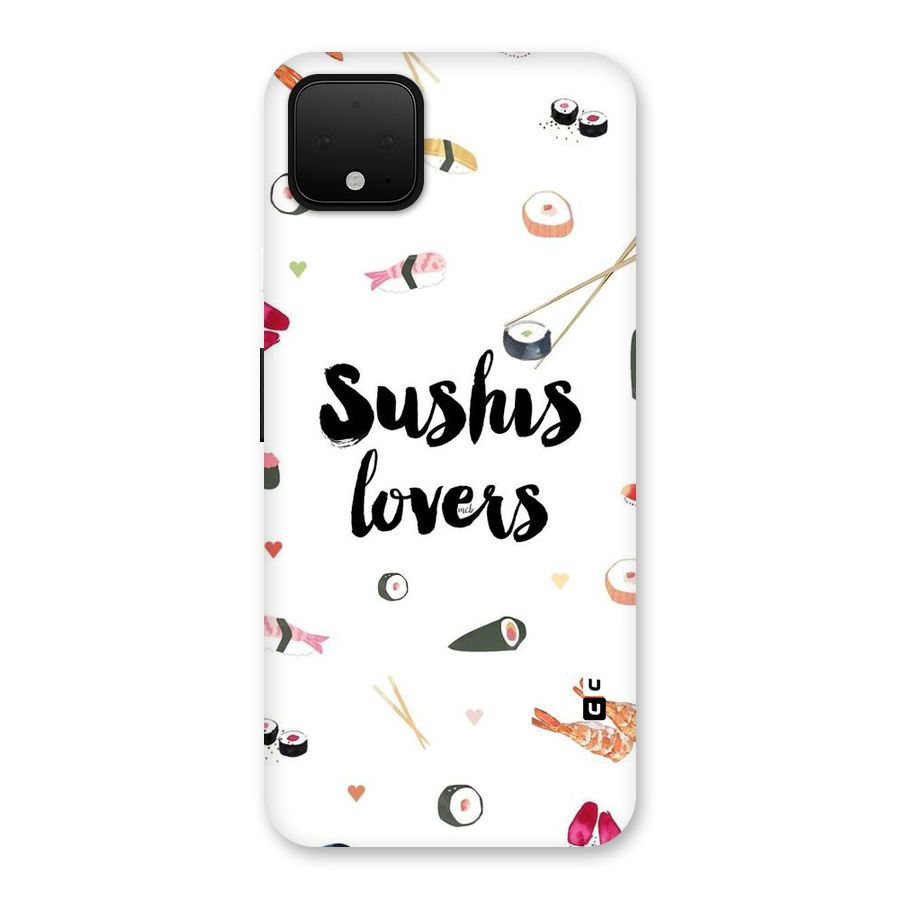 Sushi Lovers Back Case for Google Pixel 4 XL