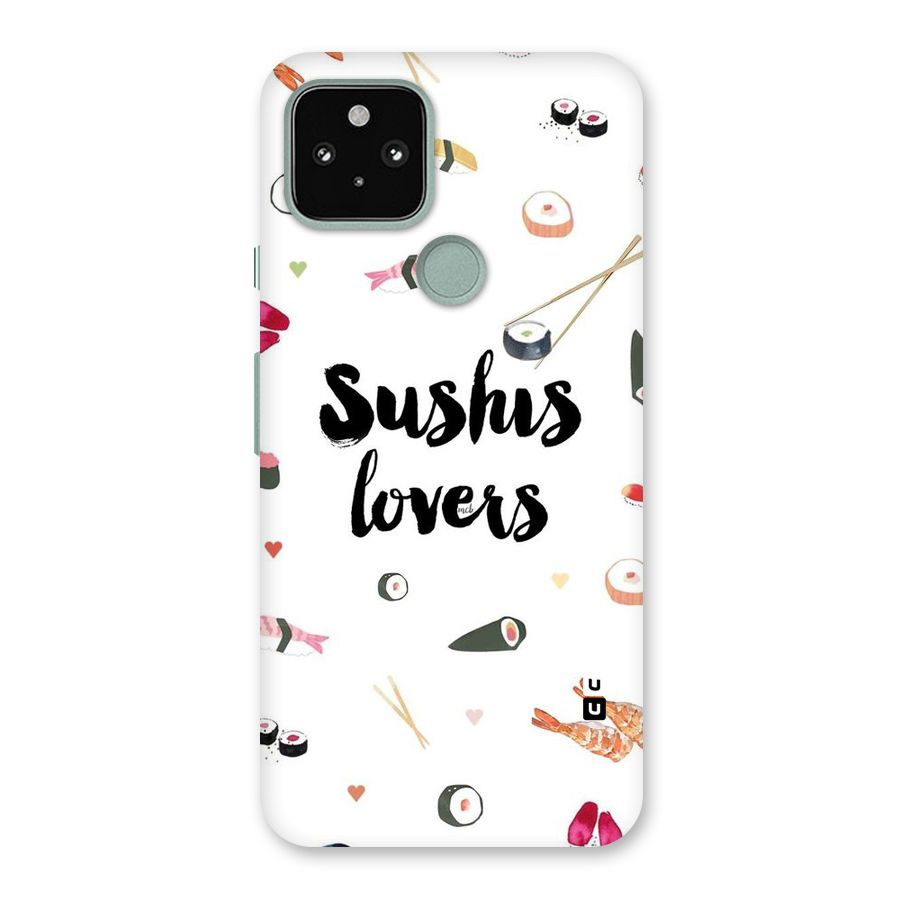 Sushi Lovers Back Case for Google Pixel 5