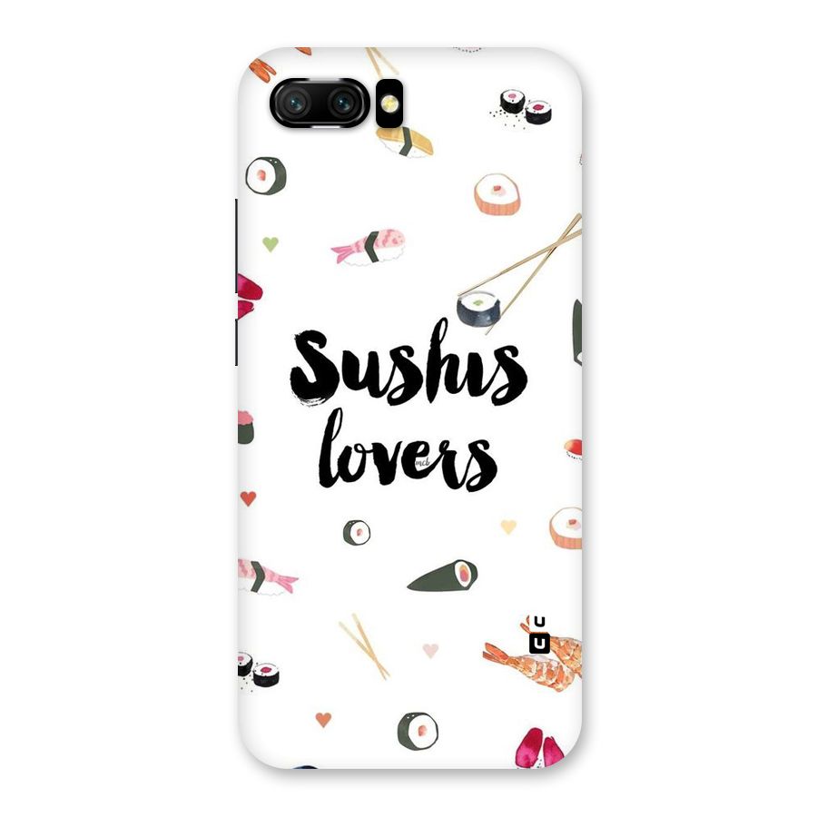 Sushi Lovers Back Case for Honor 10