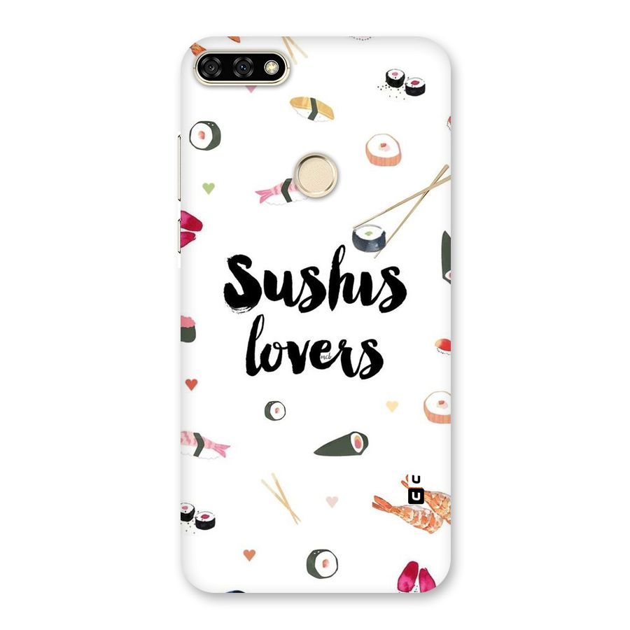 Sushi Lovers Back Case for Honor 7A