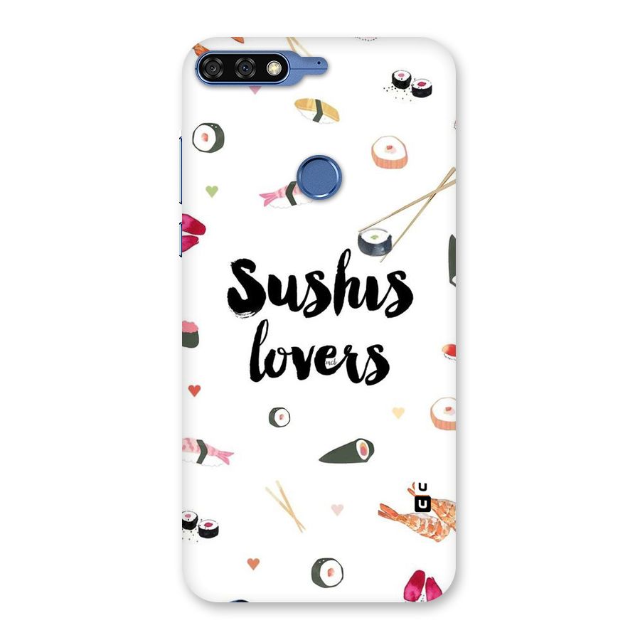 Sushi Lovers Back Case for Honor 7C