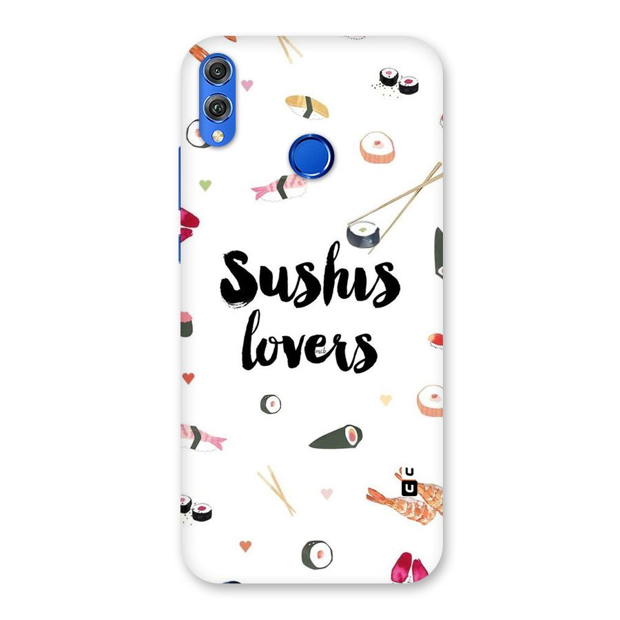 Sushi Lovers Back Case for Honor 8X