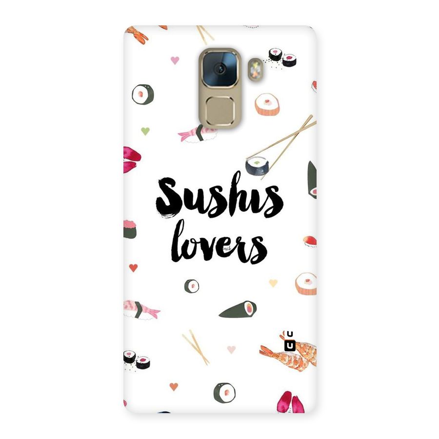 Sushi Lovers Back Case for Huawei Honor 7