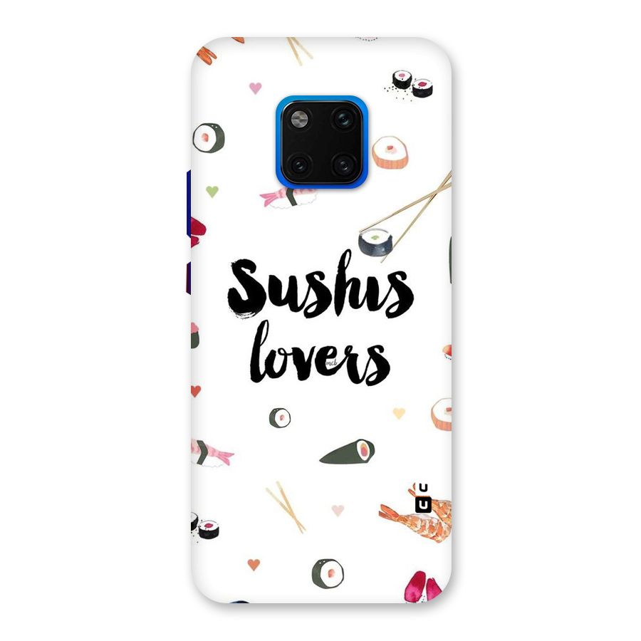 Sushi Lovers Back Case for Huawei Mate 20 Pro