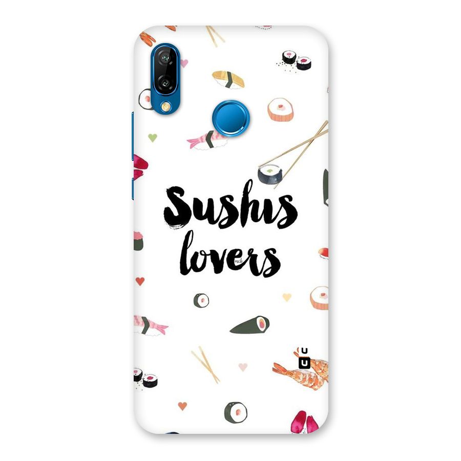 Sushi Lovers Back Case for Huawei P20 Lite