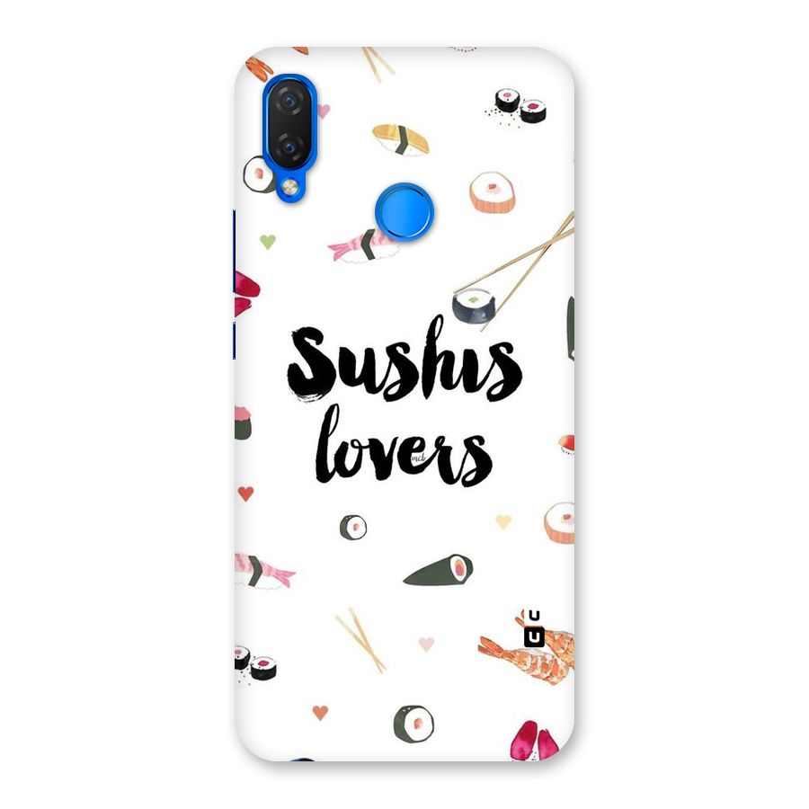 Sushi Lovers Back Case for Huawei P Smart+